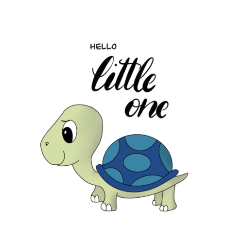 Little Turtle - Baby Bio-T-Shirt mit Rundhals