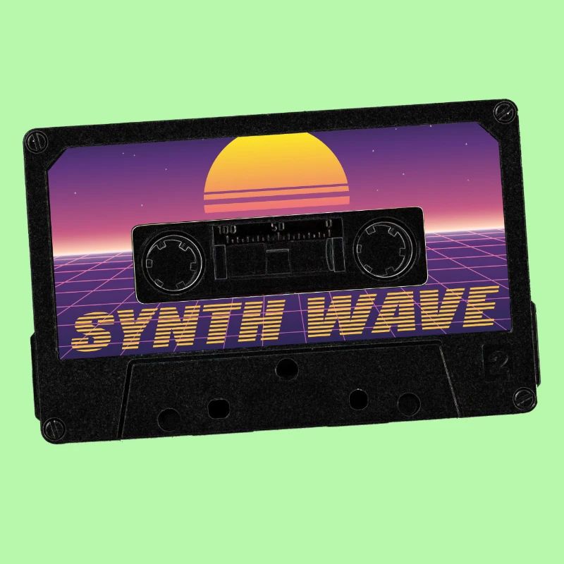 Synth Wave Cassette