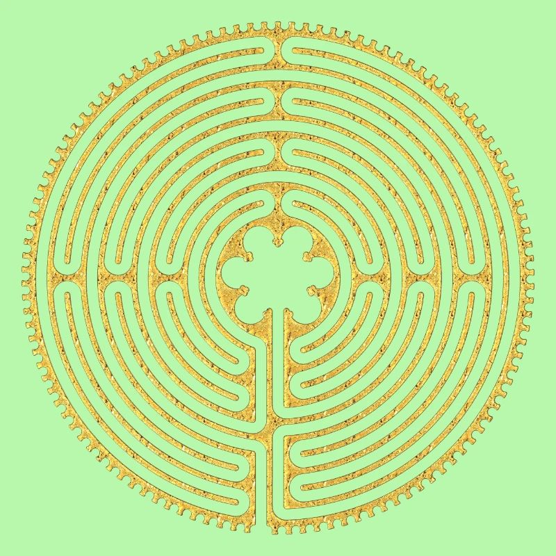 Chartres Labyrinth Long Way 3