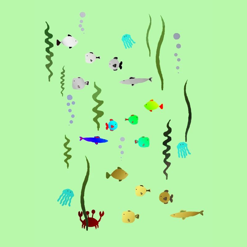 Sous l'eau