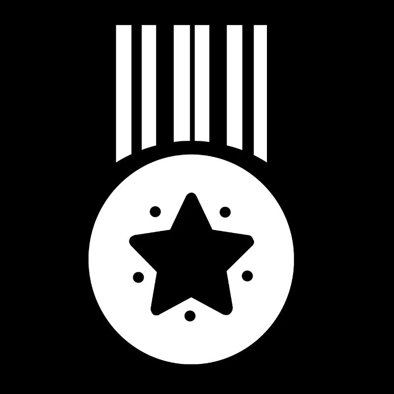 Gewinner Medaille Stern