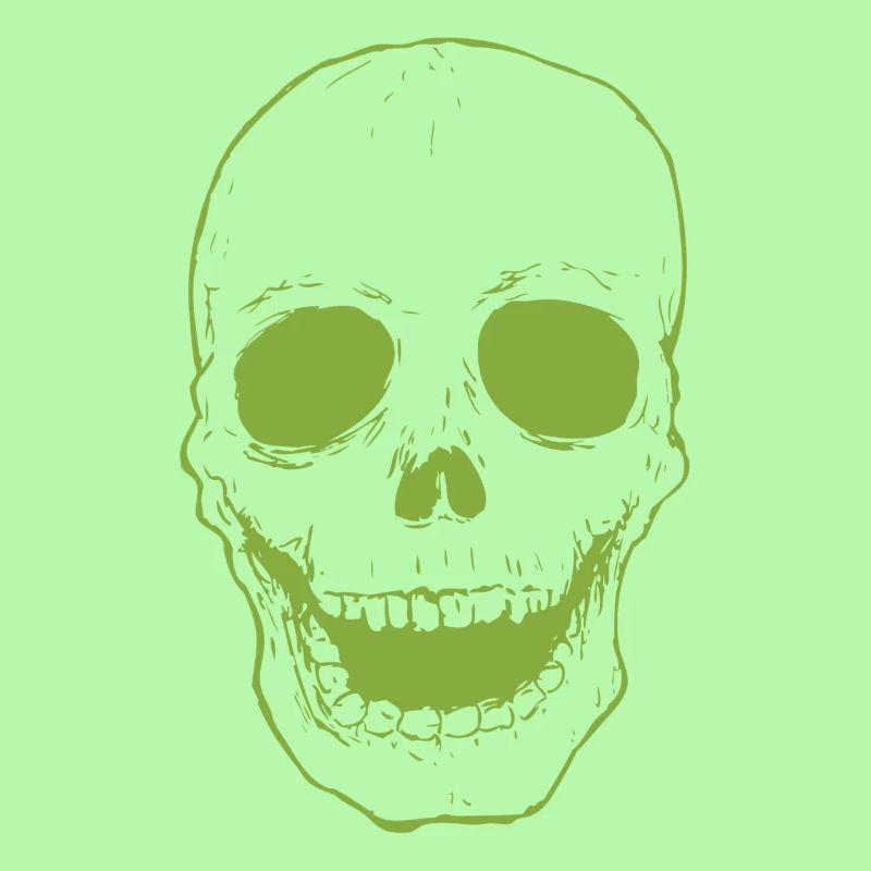 Crâne vert