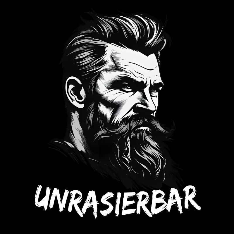 Lustiger Bart Spruch Wikinger Bartträger