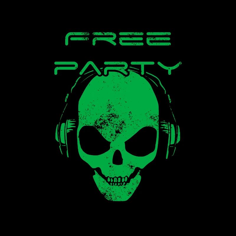 Free party - skull sound system
