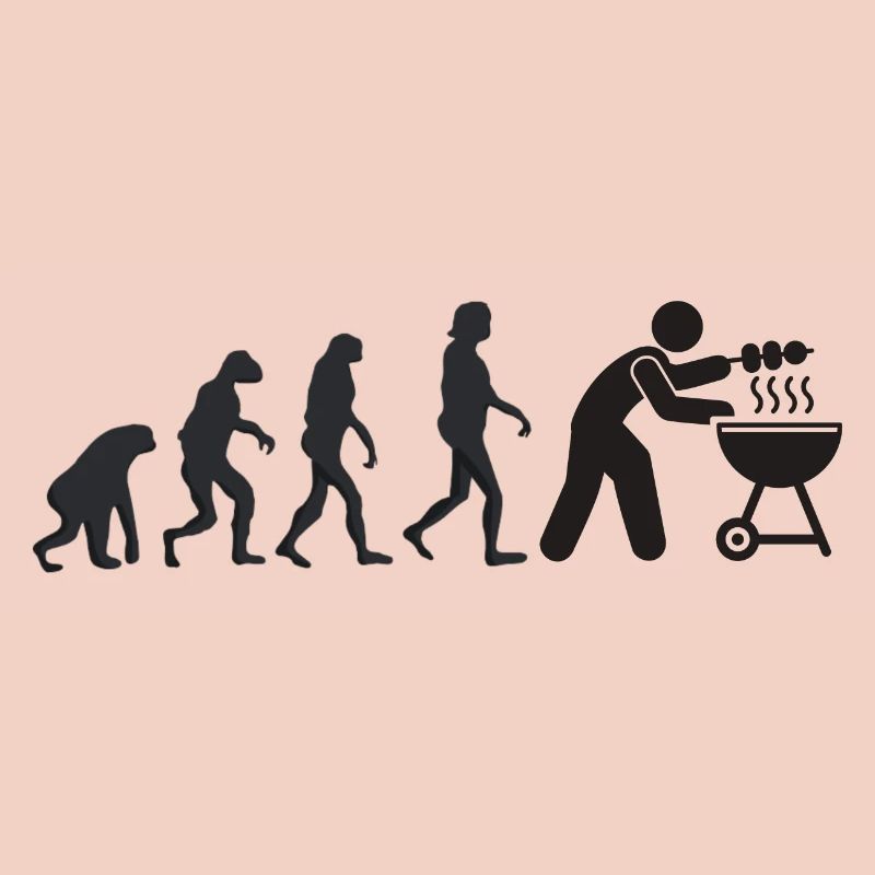 Grillen - Menschliche Evolution