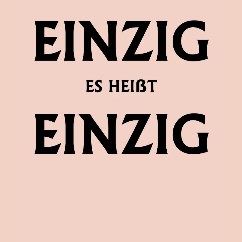 einzig einzigst sprache Lehrer