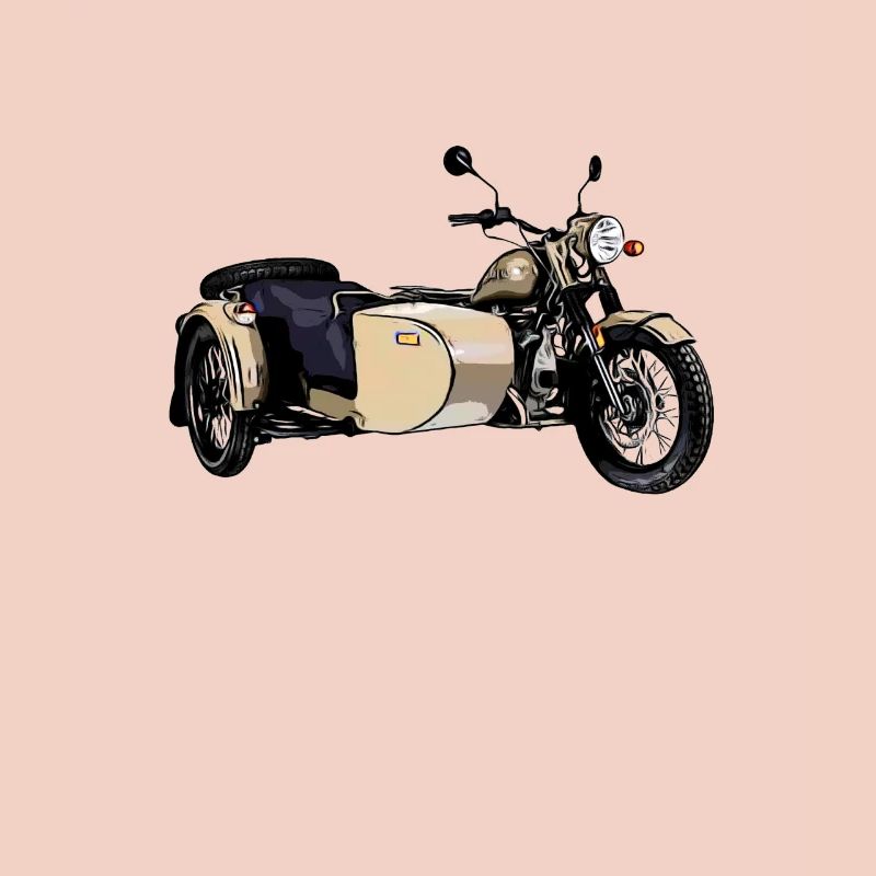 Ural Motorcycle Moped Soviet Team Gift Idea