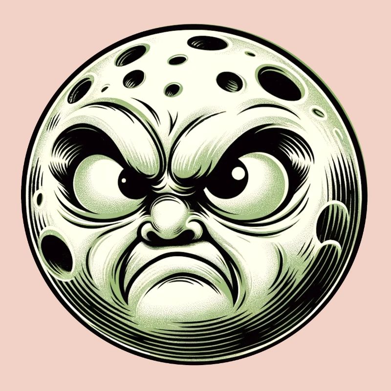 Bad-tempered moon Sandman