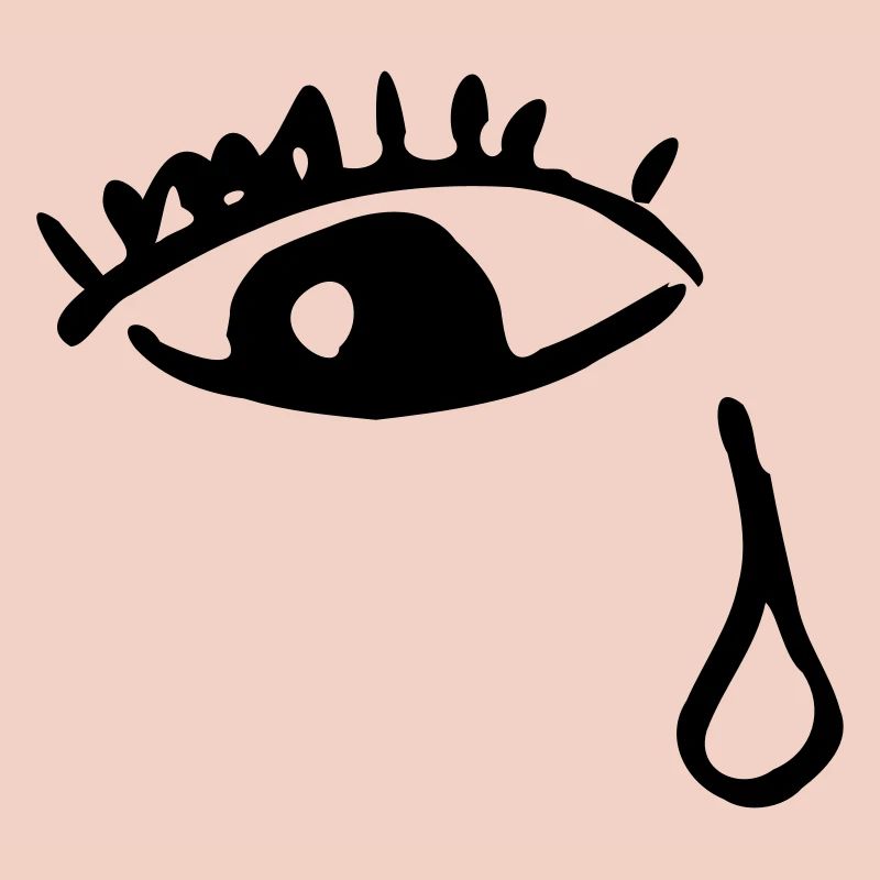 Crying eye