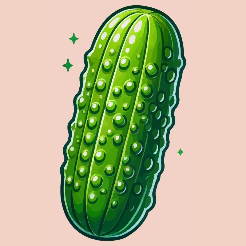 Illuminated pickle