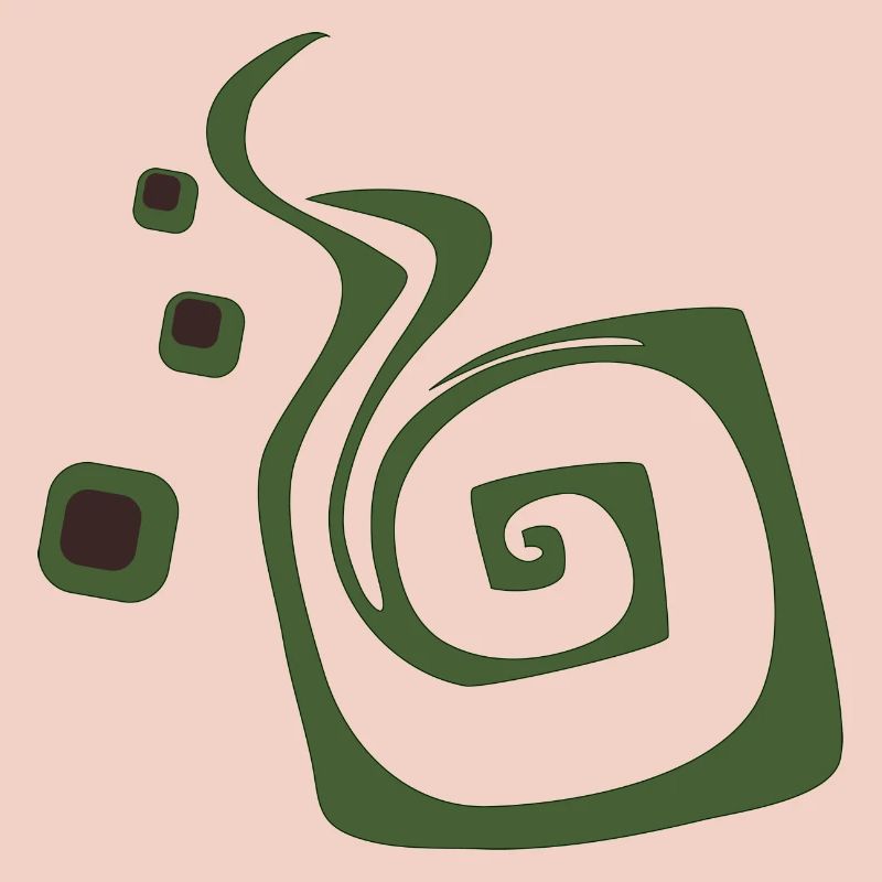 Spirale verte