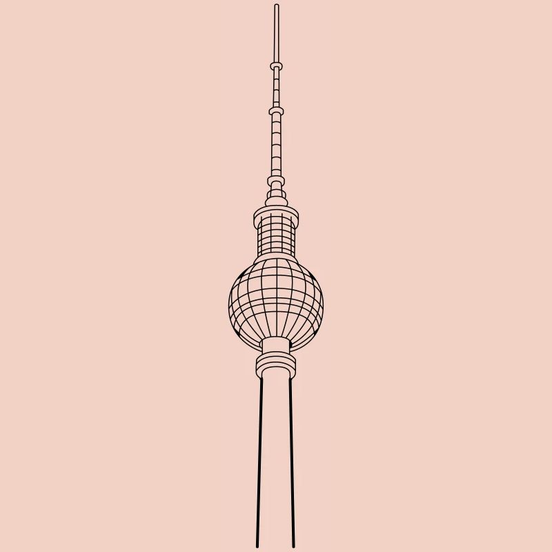 Berlin Fernsehturm Alexanderplatz