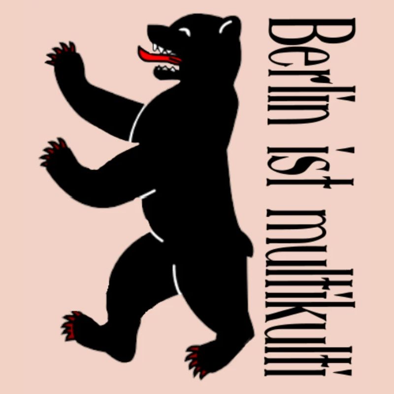 Berlin is multicultural, gift idea