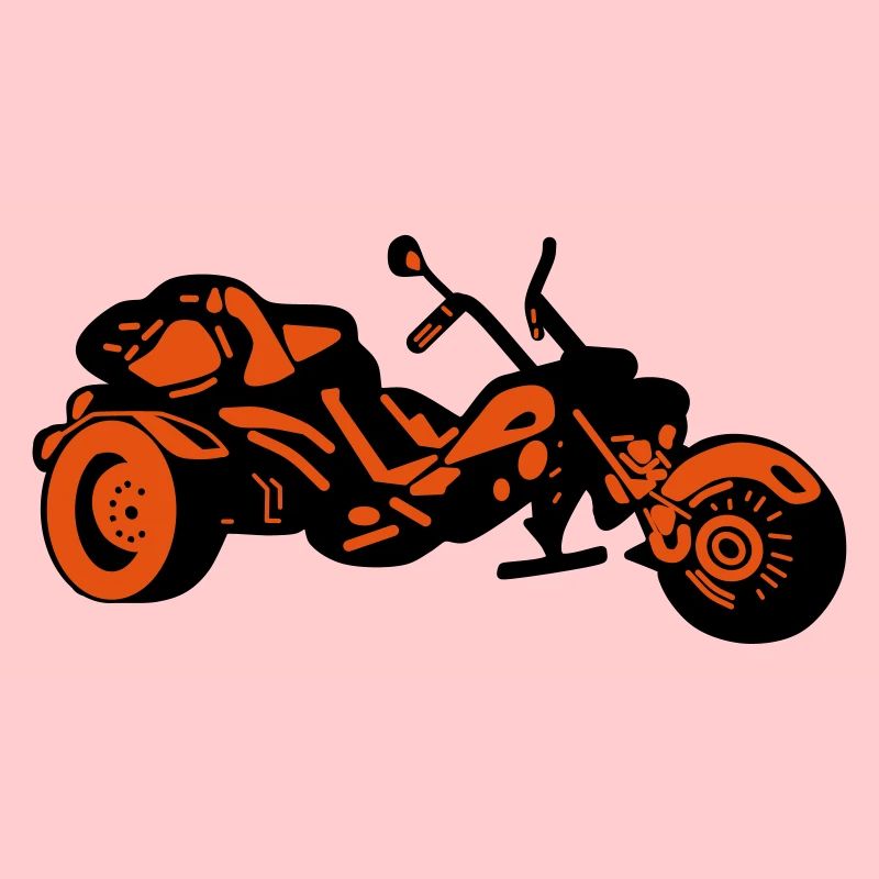 Chopper Inferno – Comic Style Trike