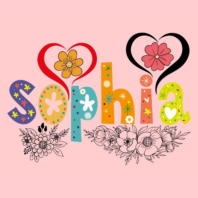 Personalisierter Sophia-Name
