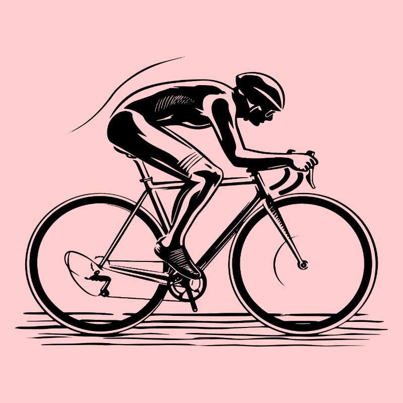 Dessin cycliste