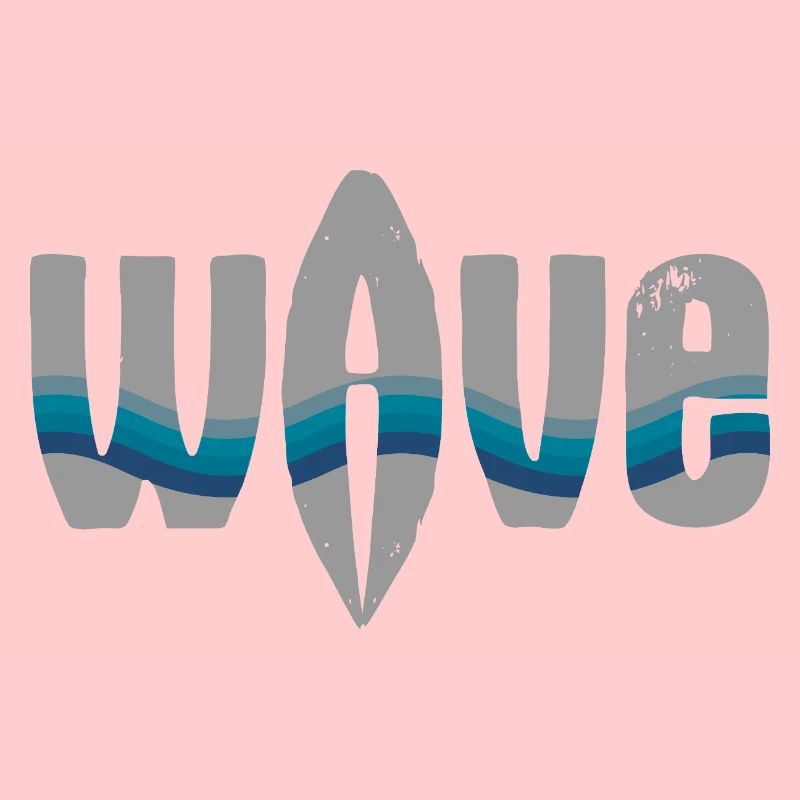 Vagues de mer Surfer Design