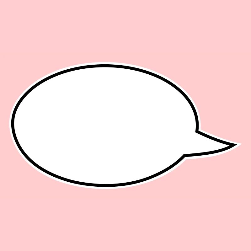Sprechblasen Comic links