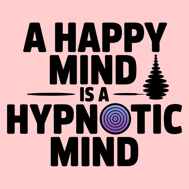 Hypnotiseur Ein glücklicher Geist ist ein hypnotischer Geist-Profi