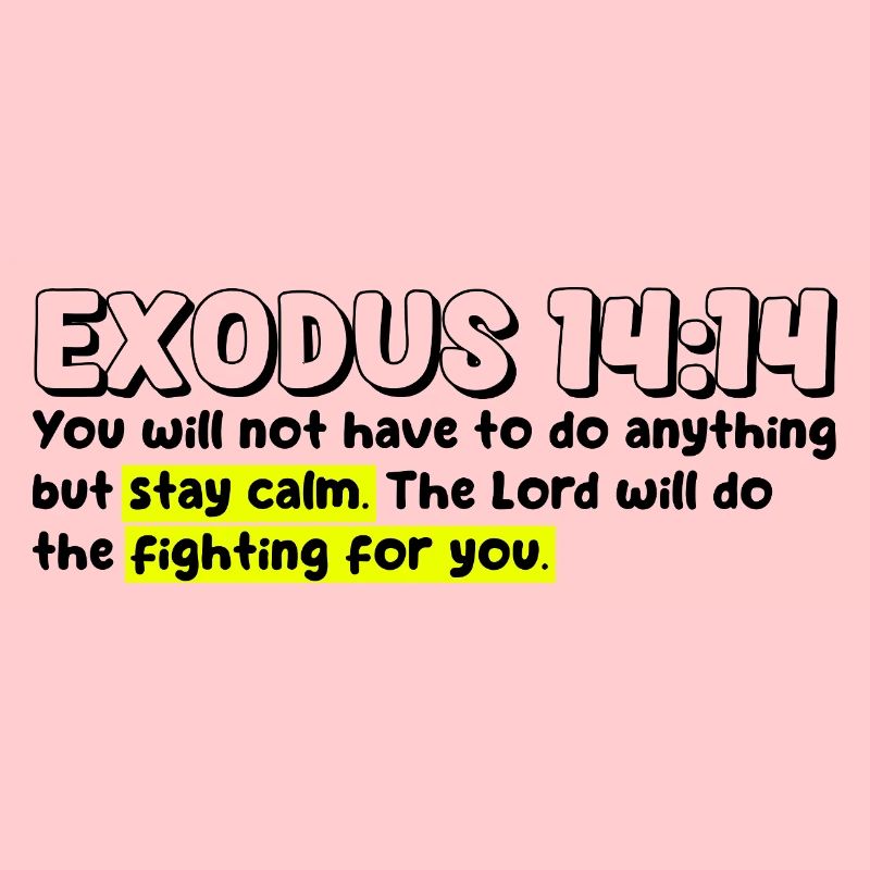 Exode 14:14 | Citation de la Bible
