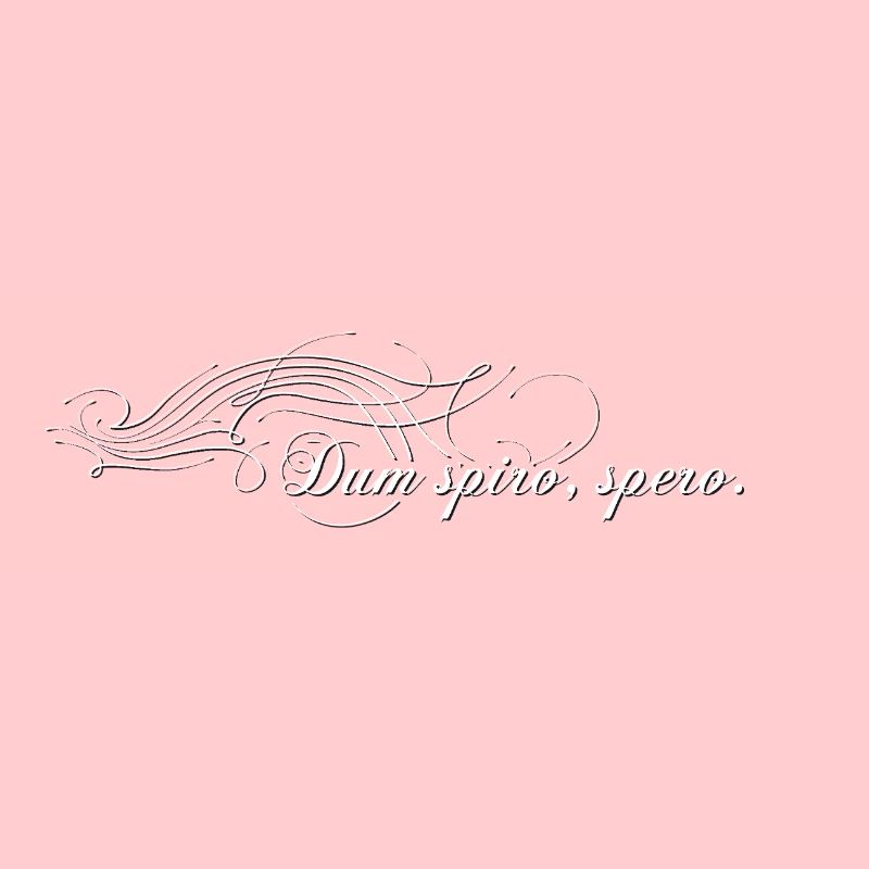 Dum spiro spero - Solange ich atme hoffe ich