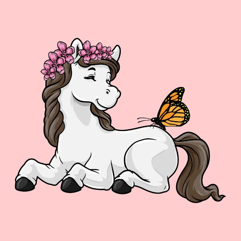 Couronne de fleurs de cheval