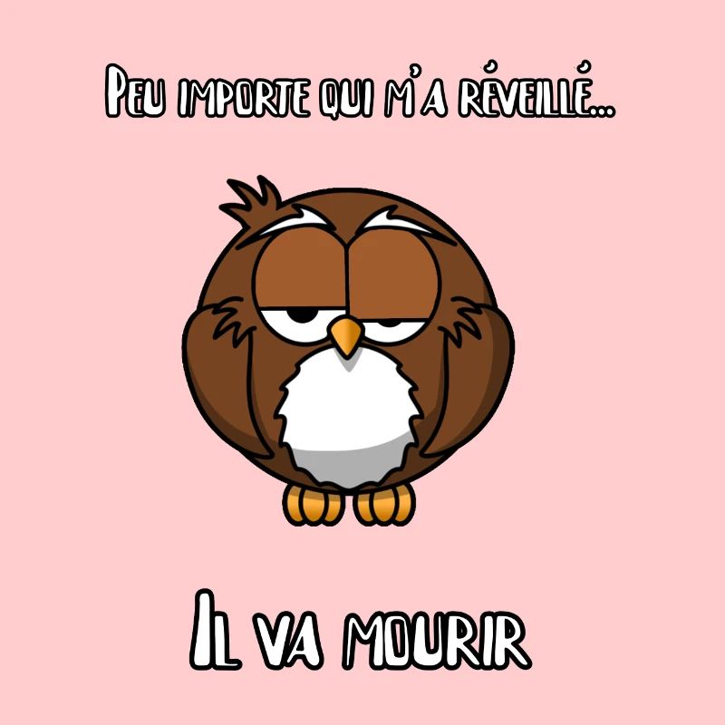 Réveil difficile, hibou