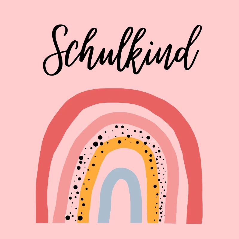 Schulkind Regenbogen Geschenkidee zur Einschulung
