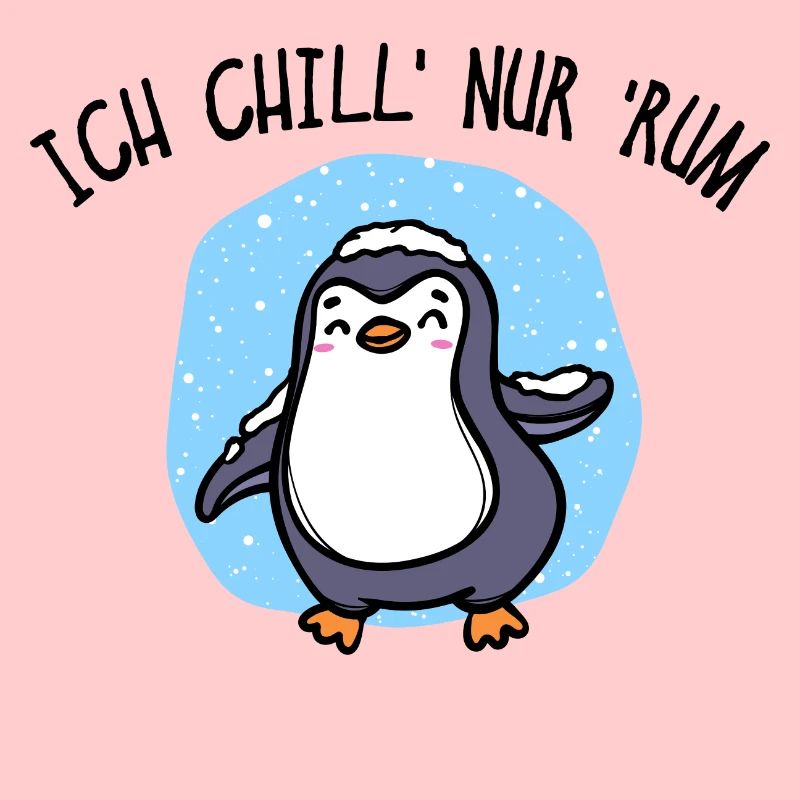 Kälte Pinguin Vogel Tier Eis Schnee Statement