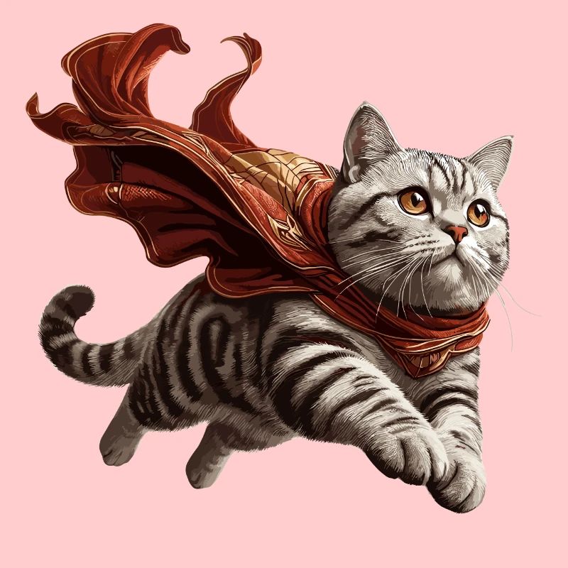 Super Katze Britisch Kurzhaar BKH getigert
