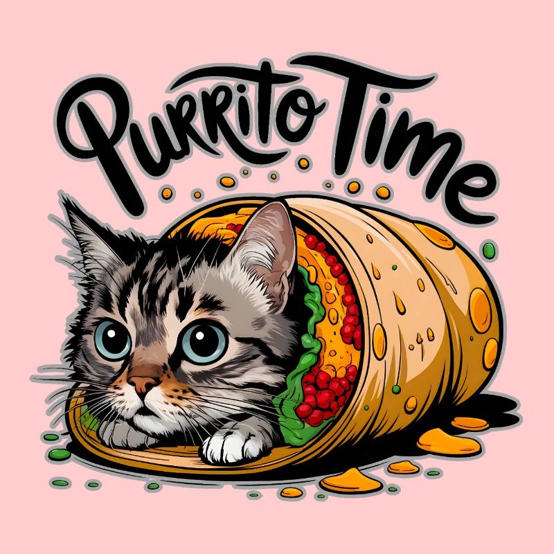 Purrito Cat