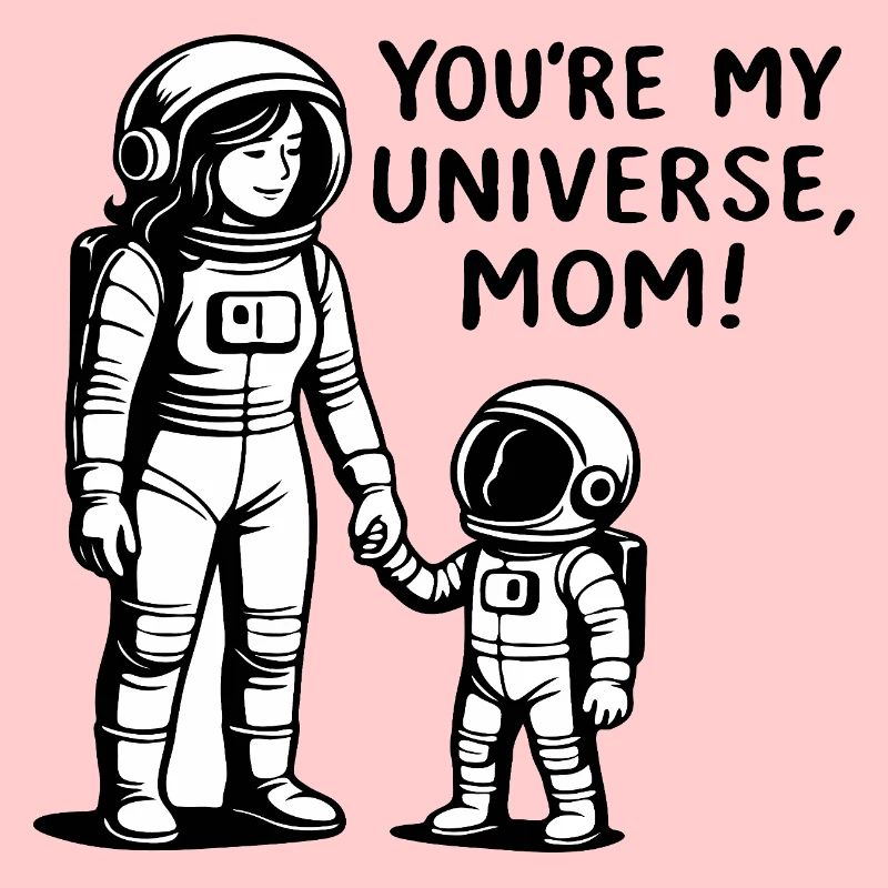 Kosmische Bindung Mutter und Kind