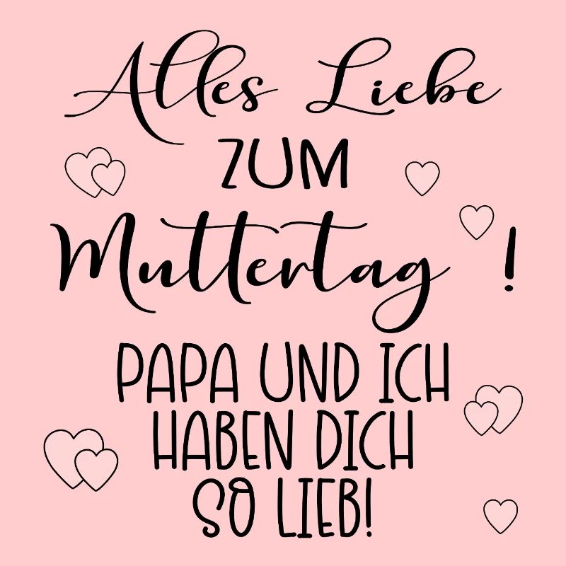 Muttertag Papa Mama