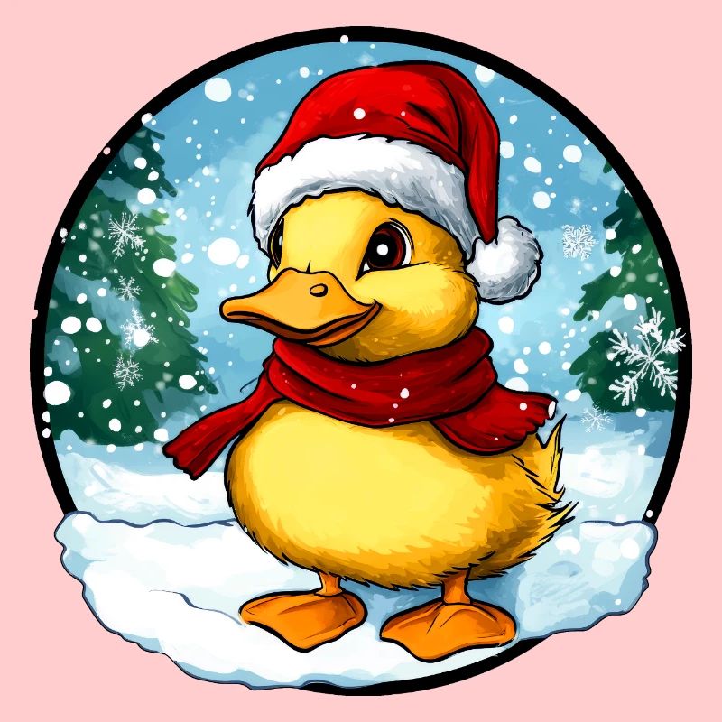 Weihnachtsmann Entchen