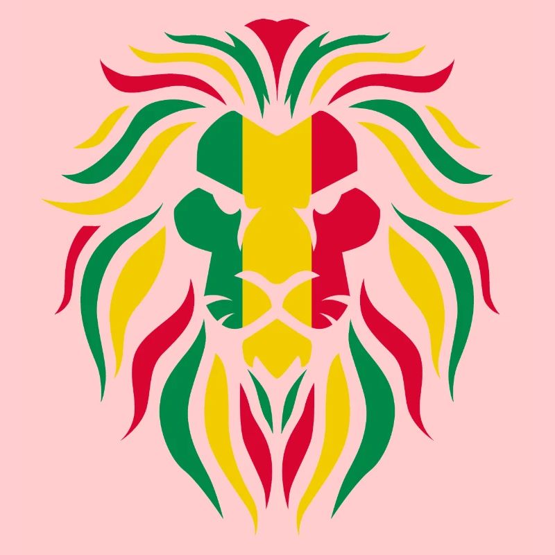 Reggae Rasta Löwe