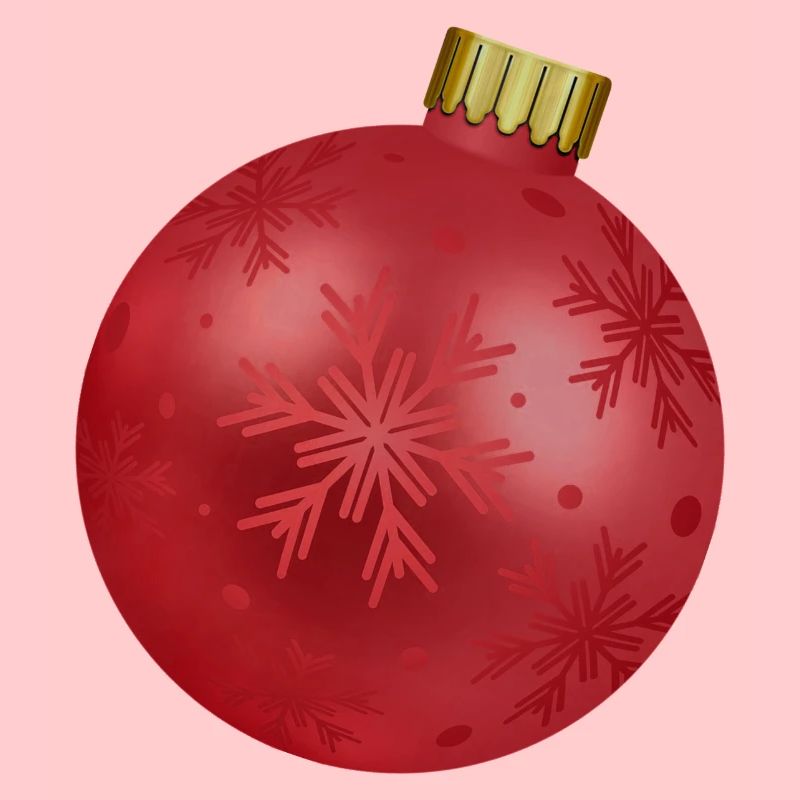 Weihnachtskugel schwanger Babybauch Geschenk