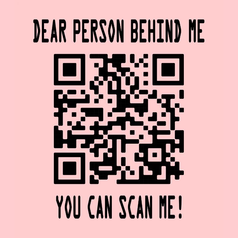 Scan me QR code for motivation