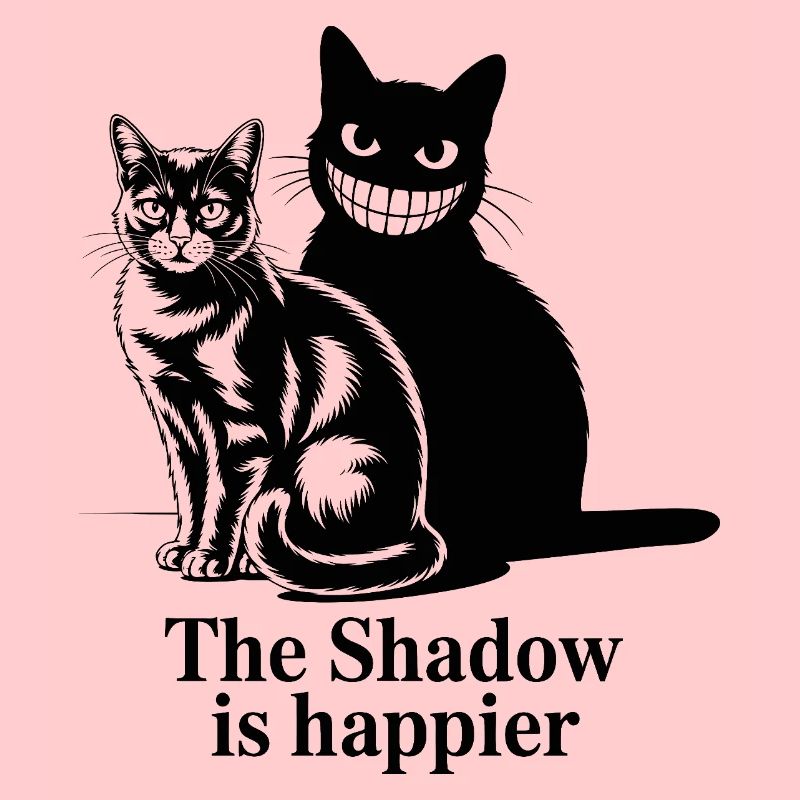 Shadow Cats Silhouette Duo