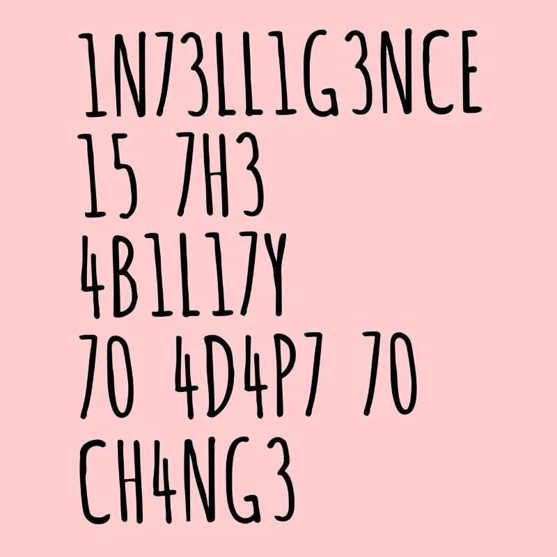 Intelligence funny saying