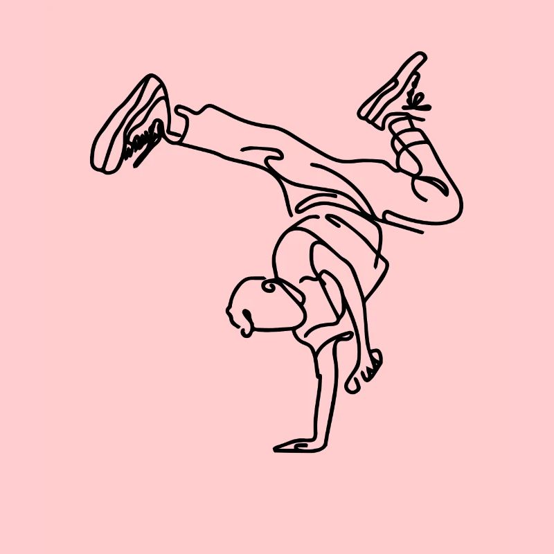 Breakdance Junge