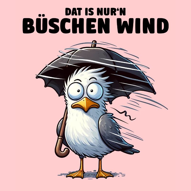 Möwe Sturm Schietwetter, Dat is nur'n büschen Wind