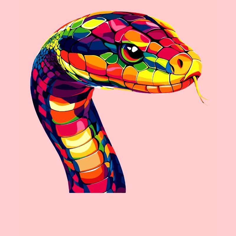 Snake Python Cobra Mamba Rattlesnake Snake