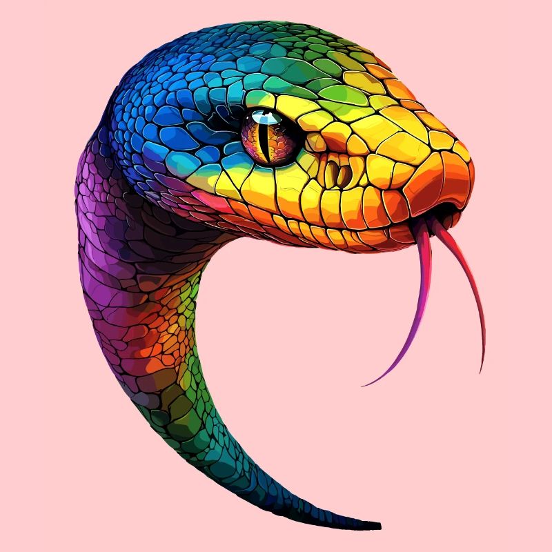 Snake Python Cobra Mamba Rattlesnake Snake