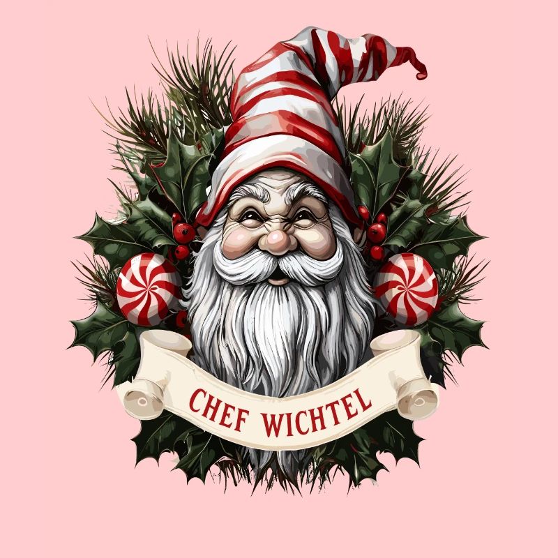Gnome de Noël en chef