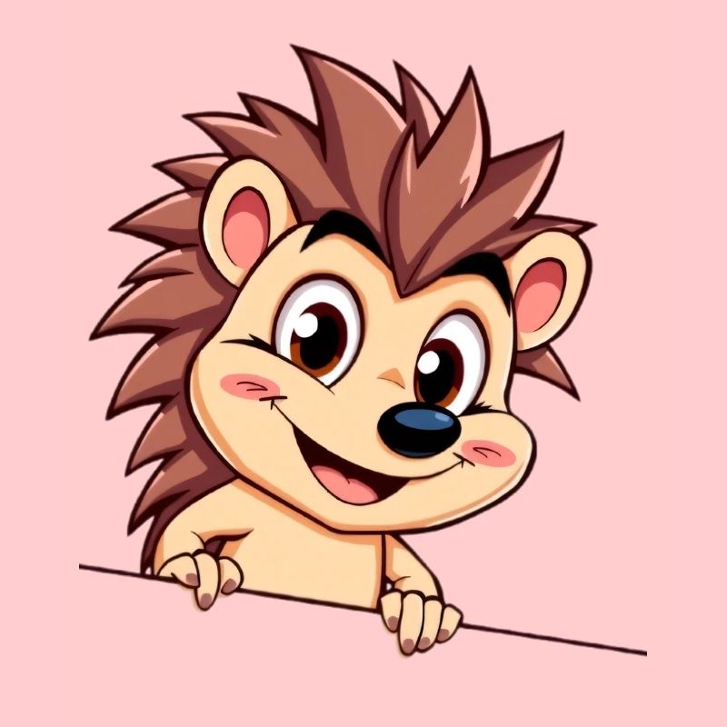 Flinker Igel am Draht