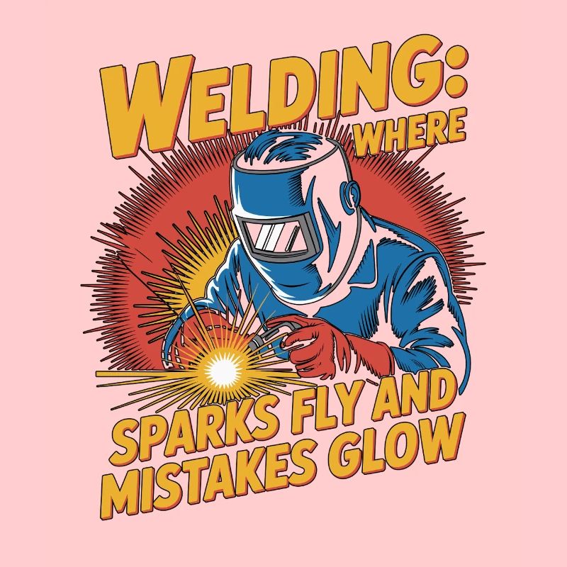 Welder Welding Where Sparks Fly Metalwork