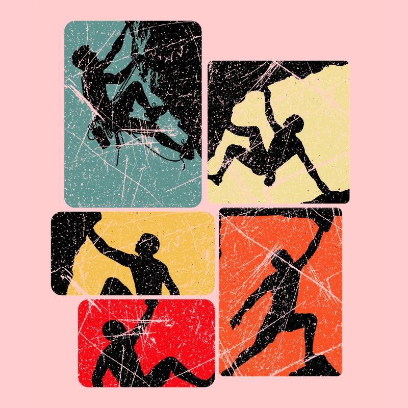 Climbing Joy Square Panel