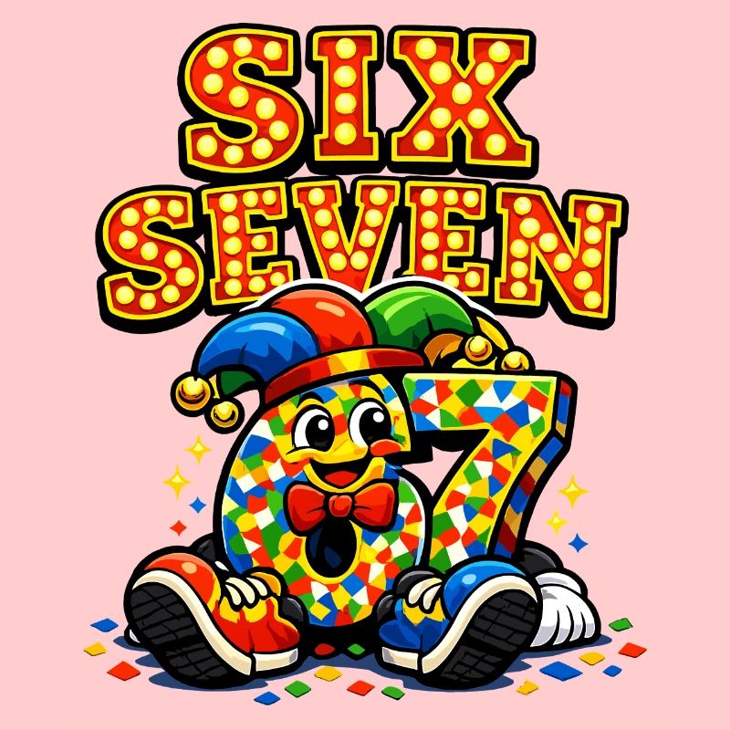 67 Six Seven Karneval Kostüm Lustig Geschenk