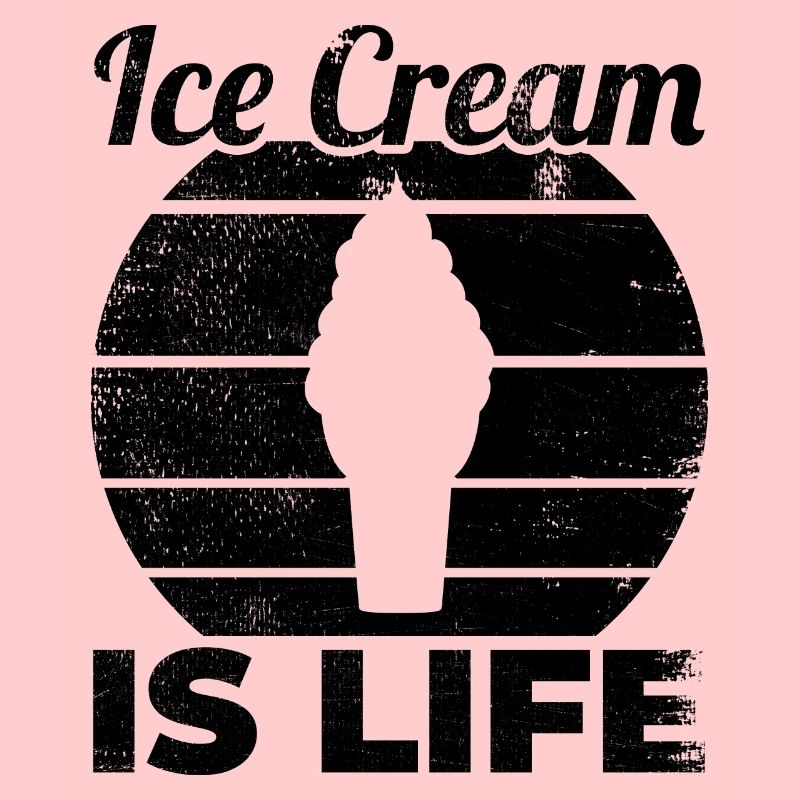 Vendeur de crème glacée disant
