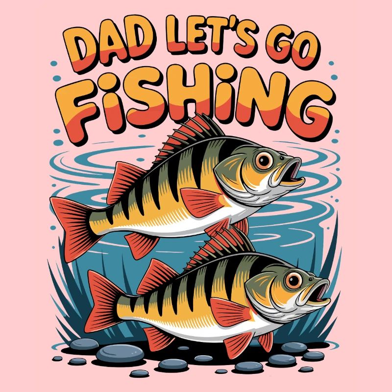 Pêche avec papa le week-end